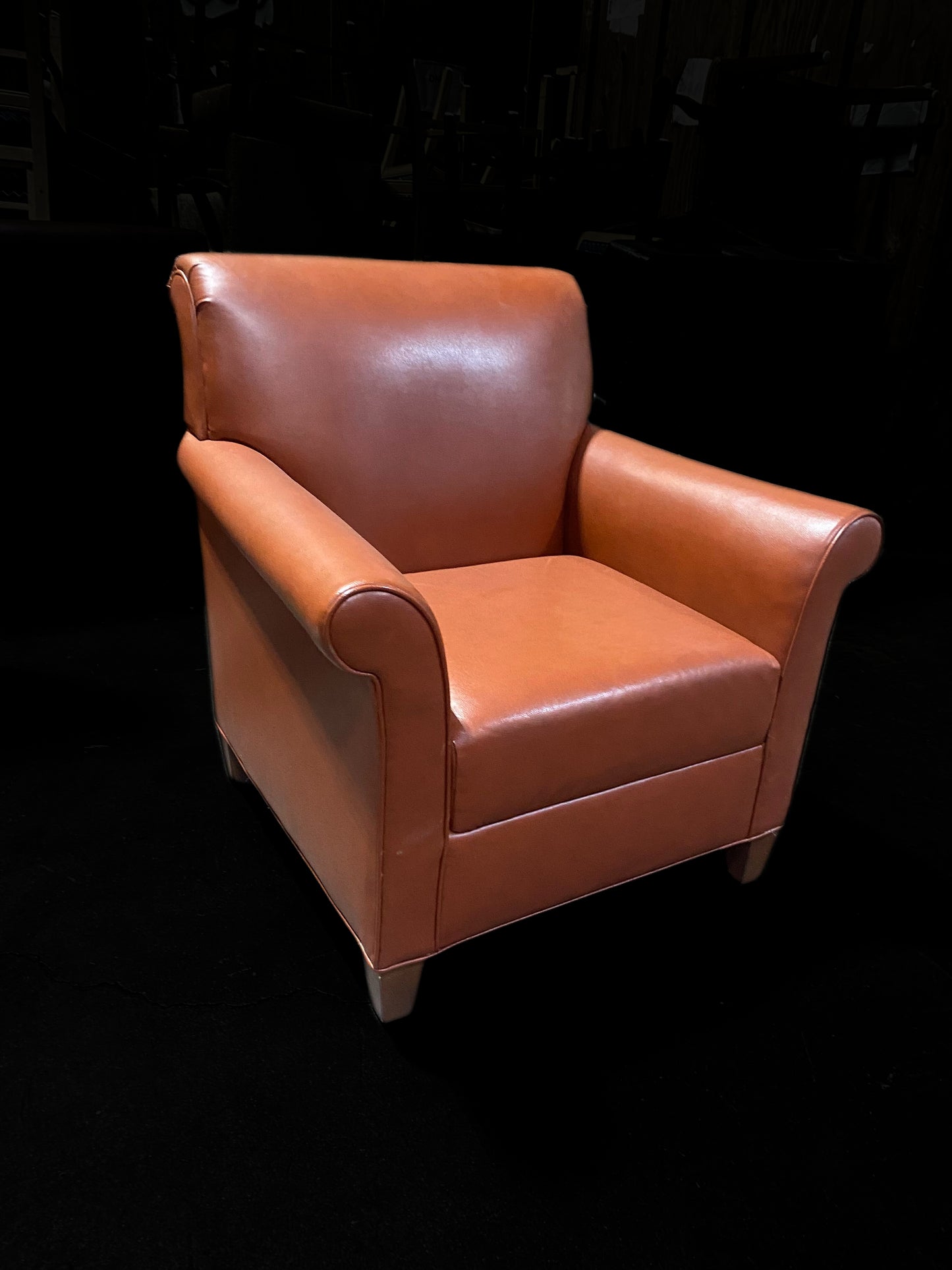Leather chair. Used