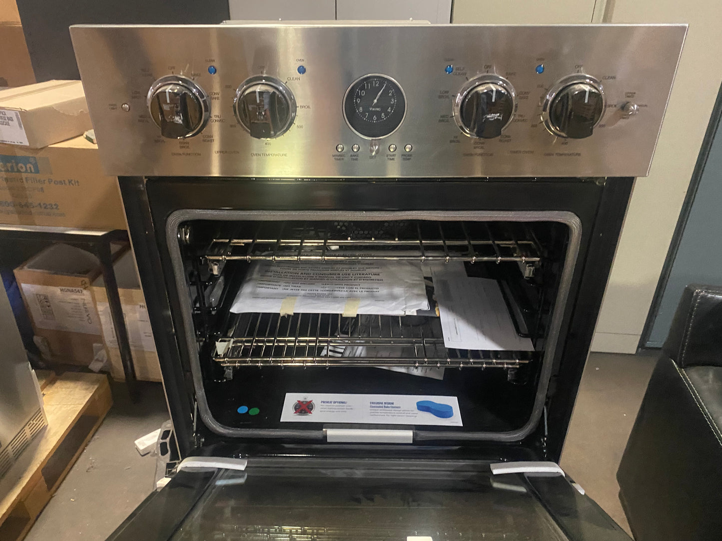 Viking Double Wall Oven - VDOE527SS01