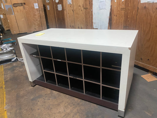 Display Cabinet / Workbench on rolling castors