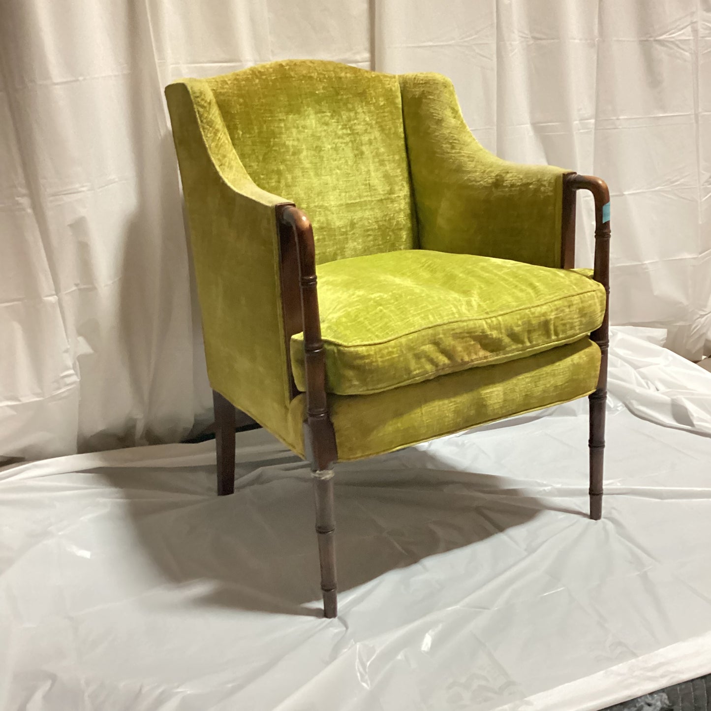 Crushed Velvet Arm Chair