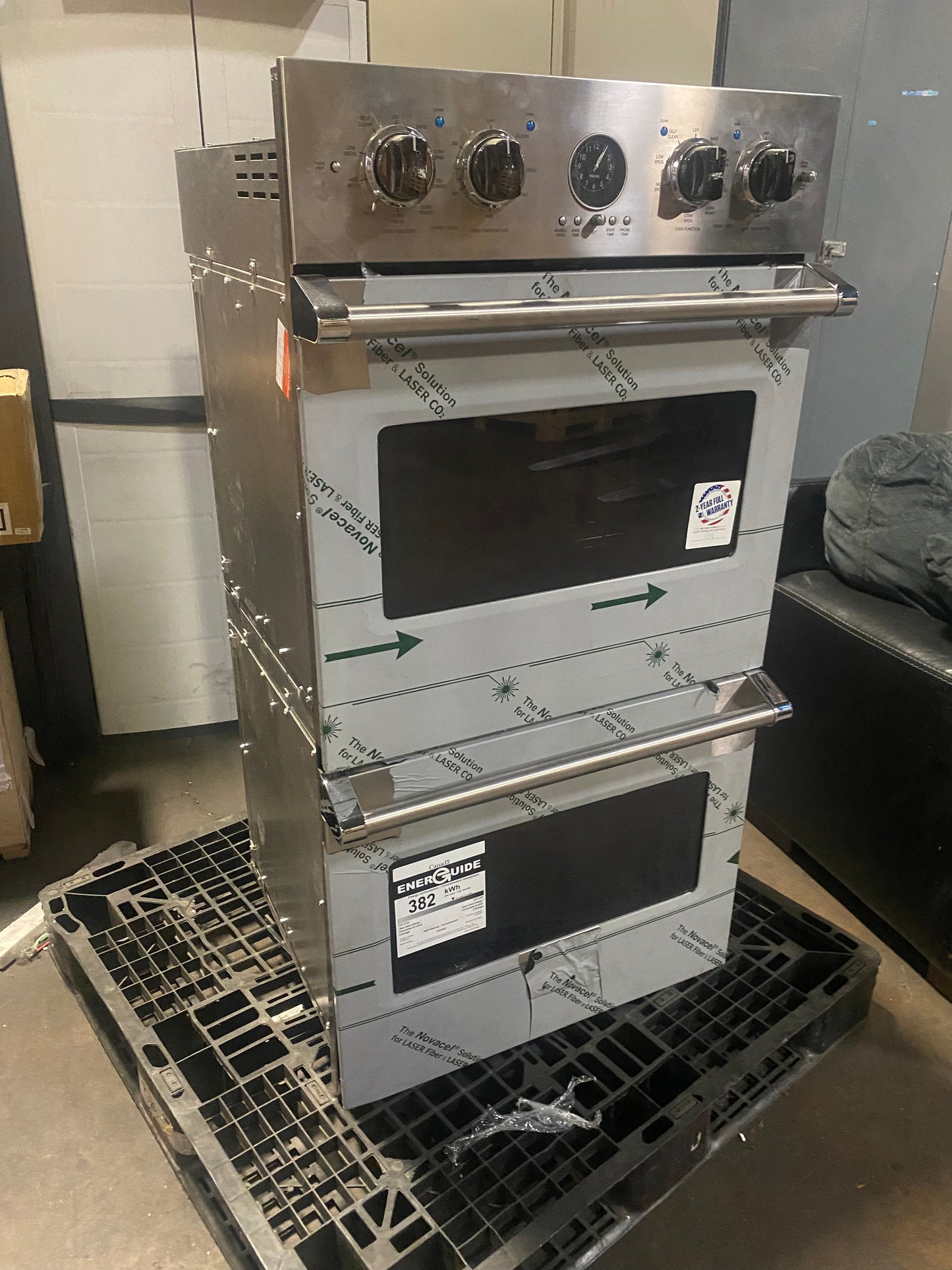 Viking Double Wall Oven - VDOE527SS01